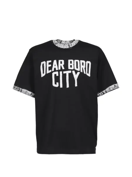 Tricou Dear Boro cu imagine negru