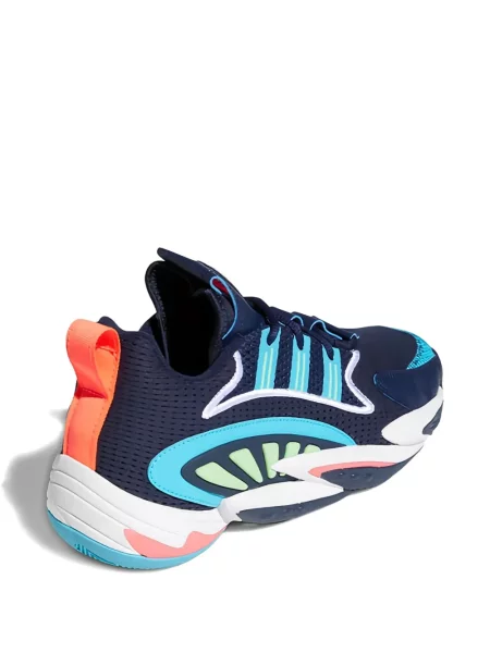 Geacă bomber Adidas tricotate albastru