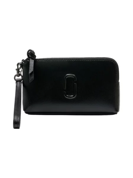 Portfel Marc Jacobs skórzany czarny