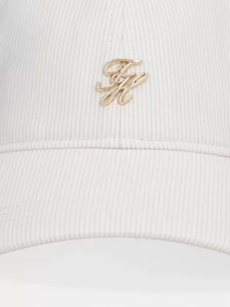 TOMMY HILFIGER Șapcă / alb bej