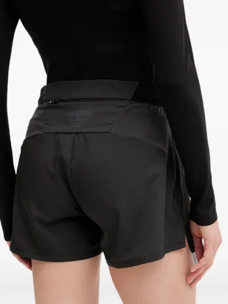 Pantaloni scurți Dynafit cu imagine negru