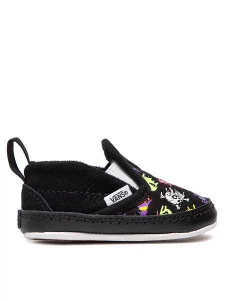 Πάνινα παπούτσια Vans Slip-On V Crlb μαύρο