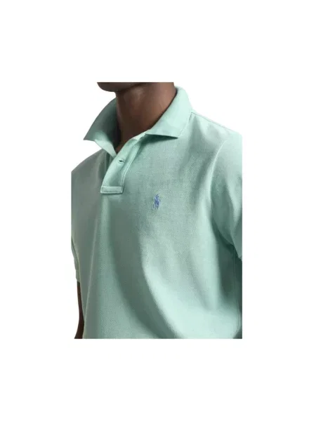 Koszulka polo Ralph Lauren z siateczką z siateczki zielona