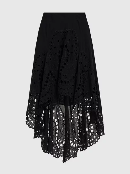 Асиметрична спідниця Finn Charo Ruiz чорна