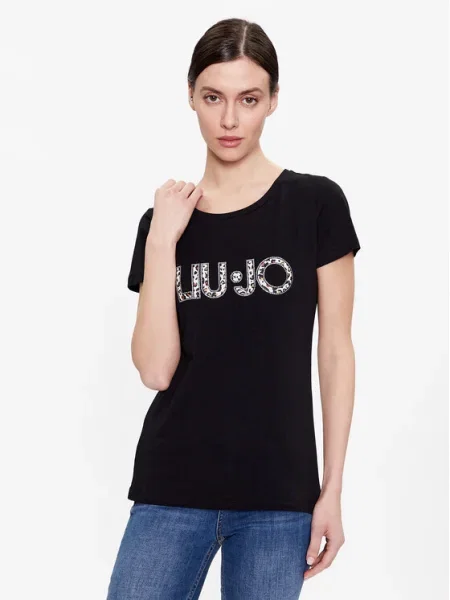 Liu Jo Póló Regular Fit fekete