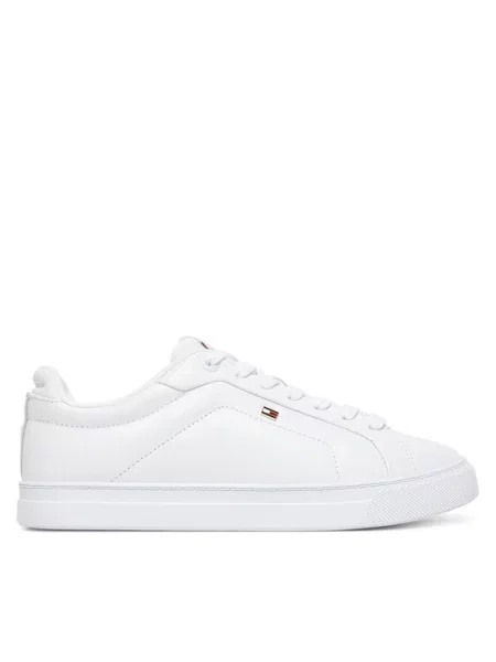 Tommy Hilfiger Laisvalaikio batai Icon Court balta