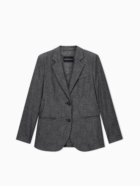 Пиджак Emporio Armani серый