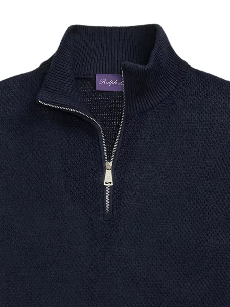 Pulover Ralph Lauren Purple Label tricotate albastru