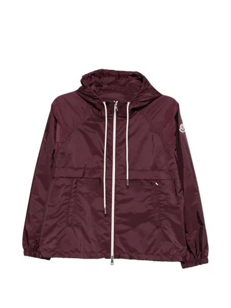 Striukė Moncler su gobtuvu raudona
