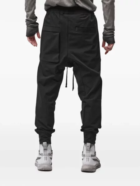 Pantaloni Thom Krom alergare cu cordon negru