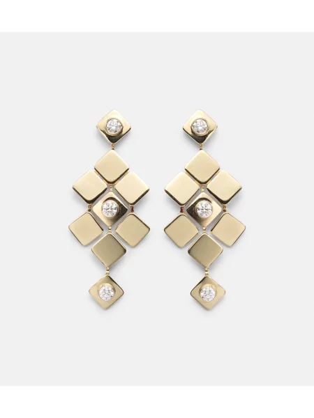Náušnice Ileana Makri zlatá