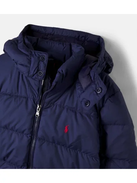 Gyerek pehelydzseki Polo Ralph Lauren kék