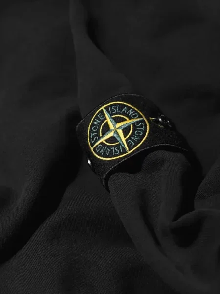 Hanorac Stone Island cu strasuri negru