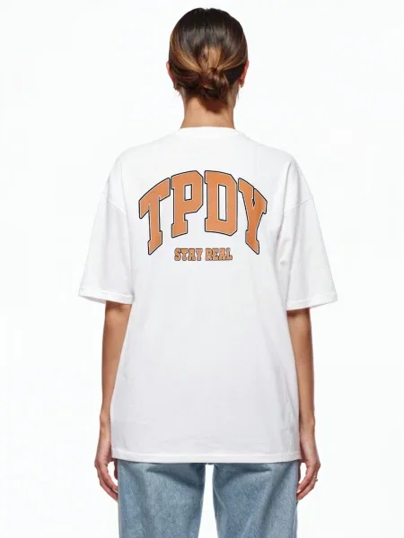 Trueprodigy Tricou Arin F' alb