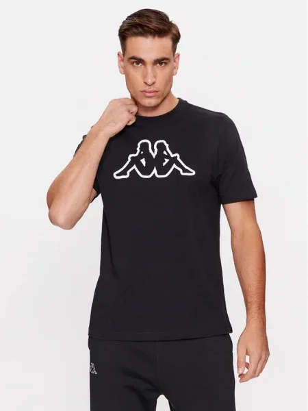 Tricou Kappa scurt negru