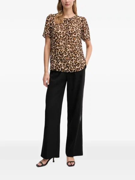 Bluză Dkny cu imagine cu model leopard