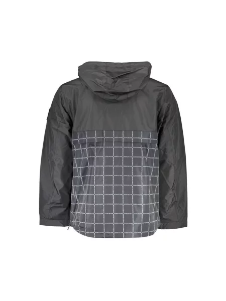 Wielobarwność anorak Calvin Klein szara