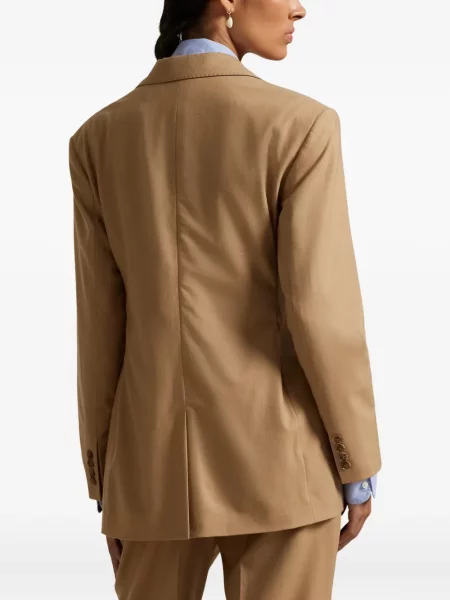 Căciulă Polo Ralph Lauren cu broderie tricotate de costum albastru