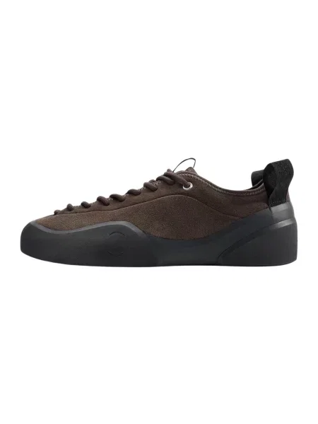 Sneakersy Village Pm skórzane brązowe