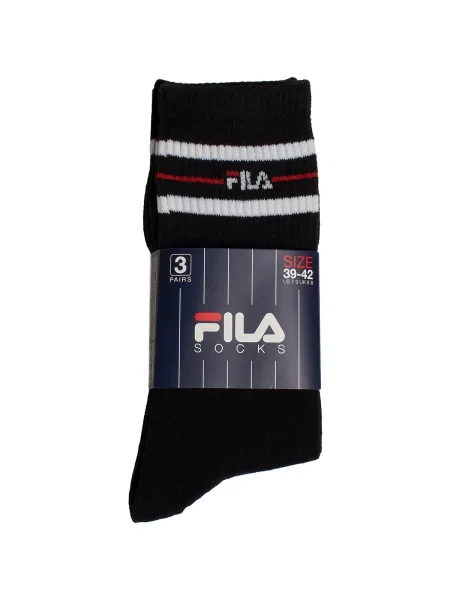 Fila Zokni 3 db fekete