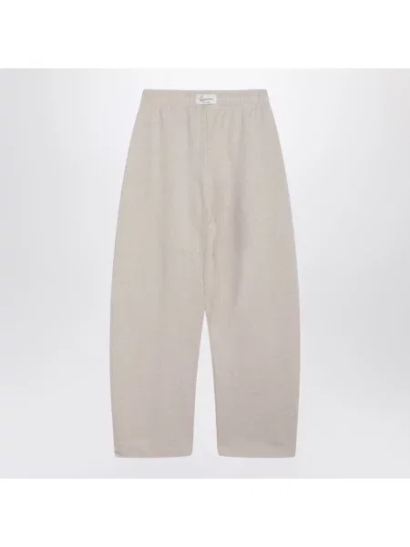 Spodnie Jacquemus do biegania beżowe
