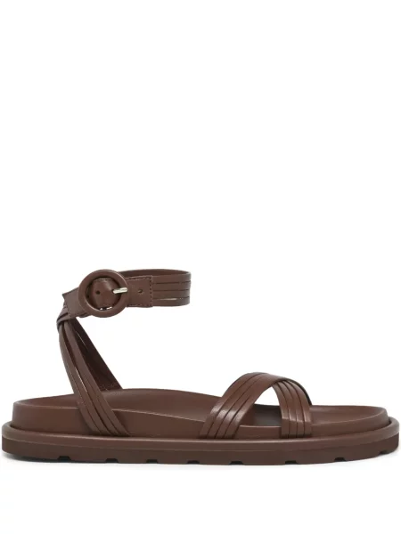 Sandale Gianvito Rossi din piele maro