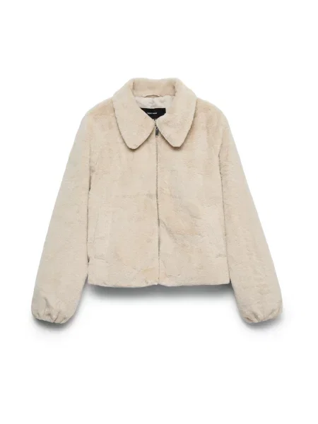VERO MODA Geacă de primăvară-toamnă VMSolaima nisipiu