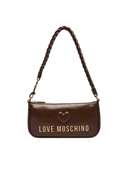 Kabelka LOVE MOSCHINO hnedá