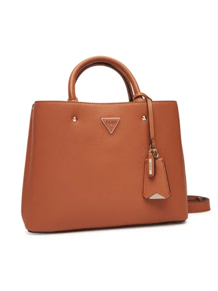 Ročna torba Guess rjava