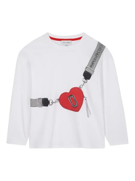 Top dziecięcy Marc Jacobs biały
