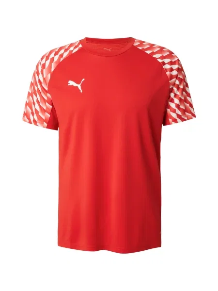 PUMA Tricou funcțional roșu / roși aprins alb