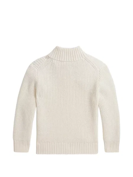 Sweter dziecięcy Polo Ralph Lauren biały