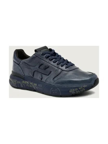 Premiata Sneakers MICK cu adaos de piele
