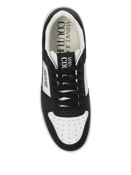 Sneakerși Versace Jeans Couture cu imagine alb
