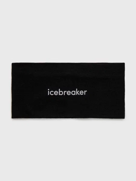 Пов'язка на голову Icebreaker Oasis чорний