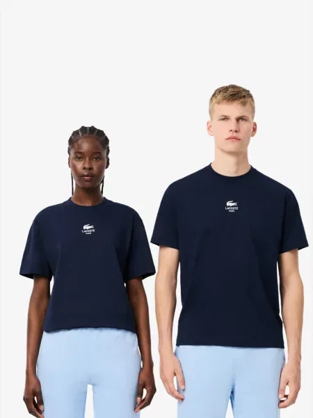 Дитяча футболка Lacoste синя