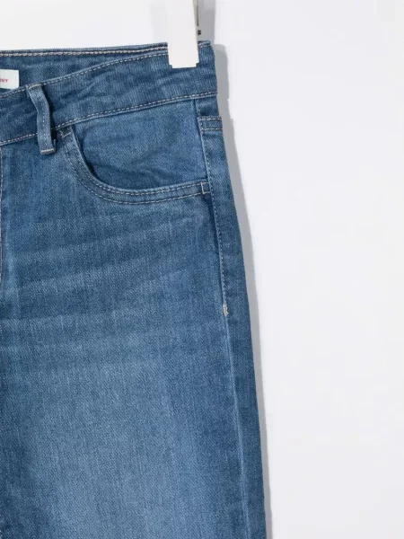 Jeansy skinny dziecięce Levi's niebieskie