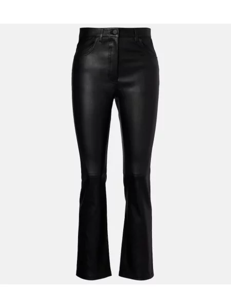 Pantaloni Joseph din piele negru