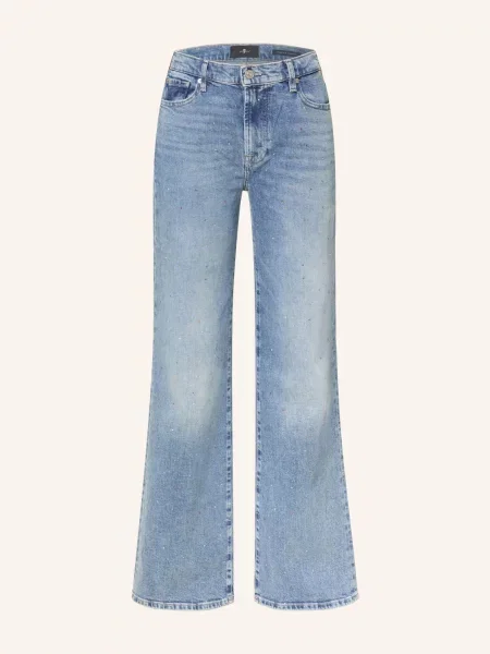 7 For All Mankind Bootcut Džíny Modern Dojo S Ozdobnými Kamínky sprinkle