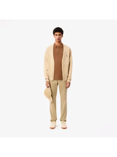 Поло Lacoste коричневое