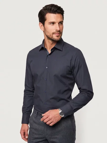 BOSS BLACK Cămașă negru