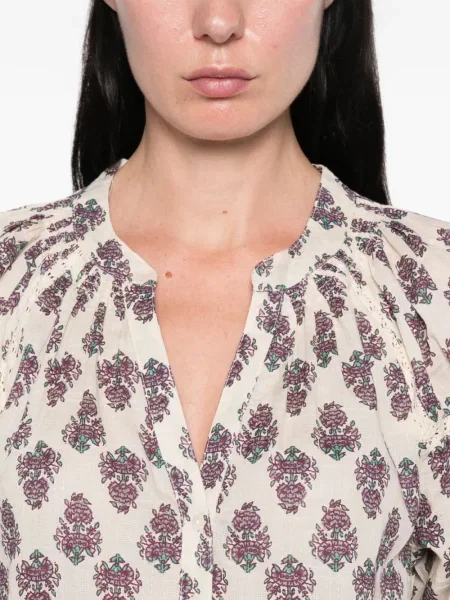 Bluză Maison123 cu imagine cu model paisley