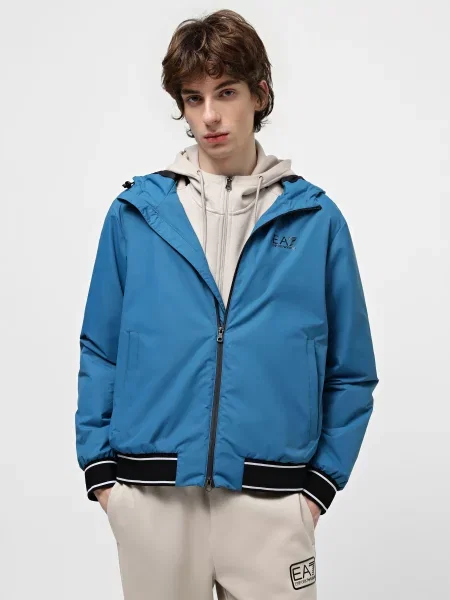 Демісезонна куртка Світло-синій синя