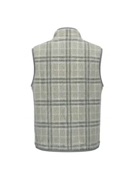 Kamizelka Burberry z kaszmiru beżowa