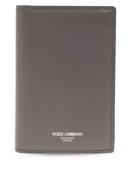 Portofel Dolce & Gabbana din piele gri