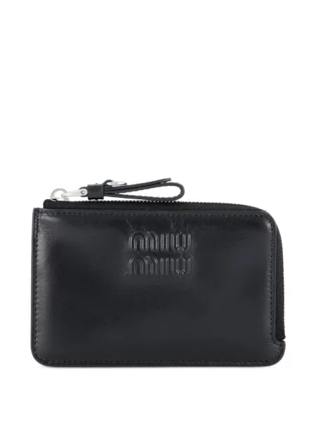 Portofel Miu Miu din piele negru