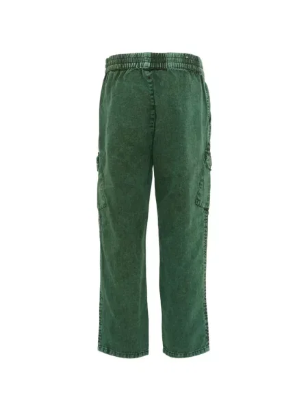 Spodnie cargo dziecięce Scotch & Soda zielone