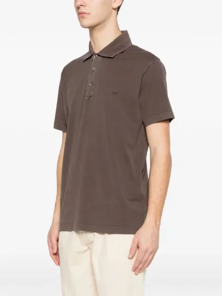 Polo majica Fay smeđa