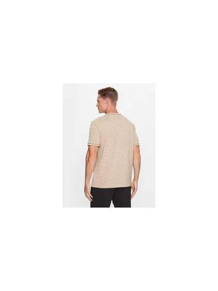 Guess Póló Marshall Regular Fit bézs