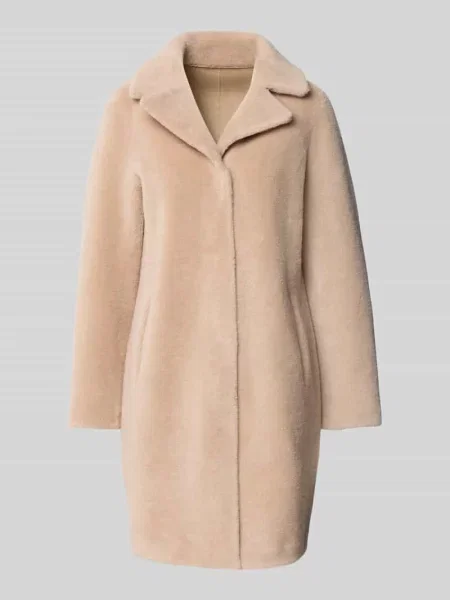 Płaszcz ze sztucznego futra w wyglądzie wełnianego kożucha Model VENUS' Oakwood